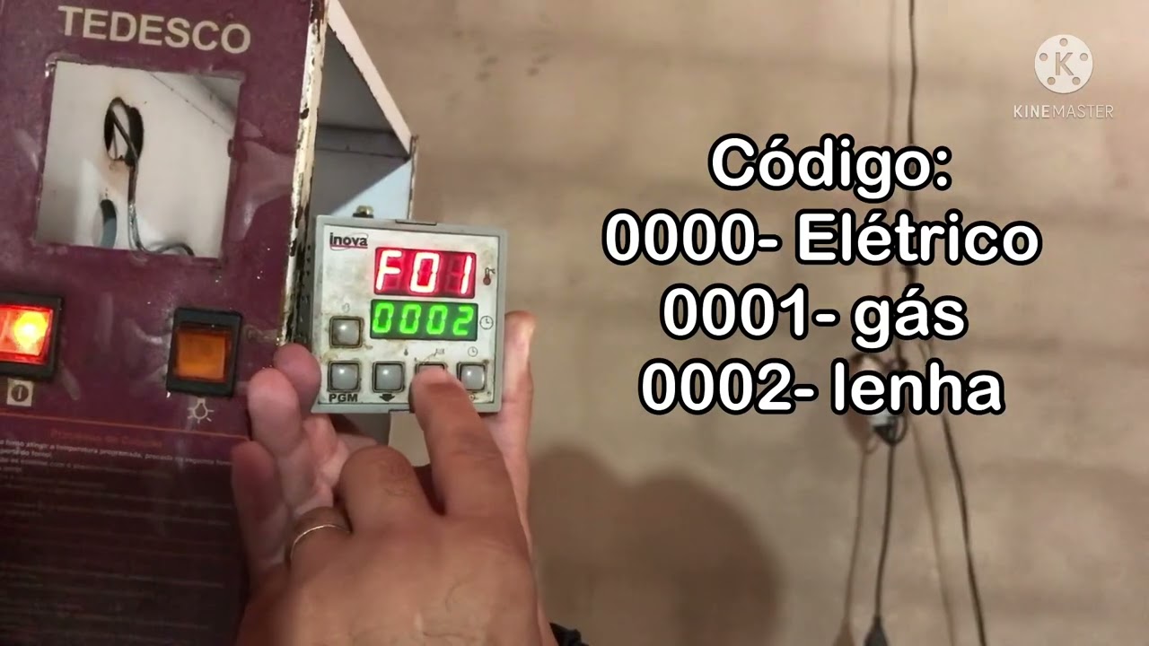 Como Programar o CONTROLADOR DE FORNO GÁS/LENHA/ELÉTRICO