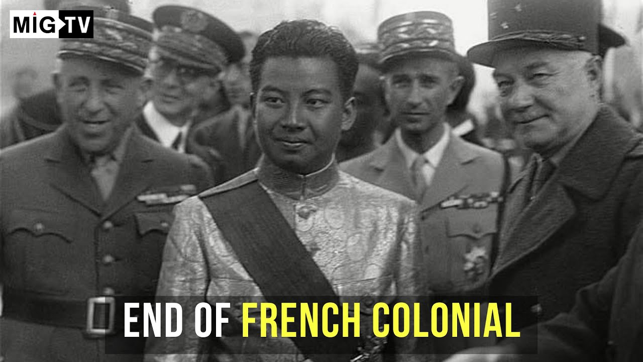 End of French colonial