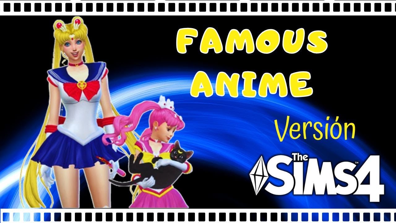 Cómo crear a SAILOR MOON sus diferentes estilos, CHIBIUSA y LUNA en #thesims4 #parati #sims4cc