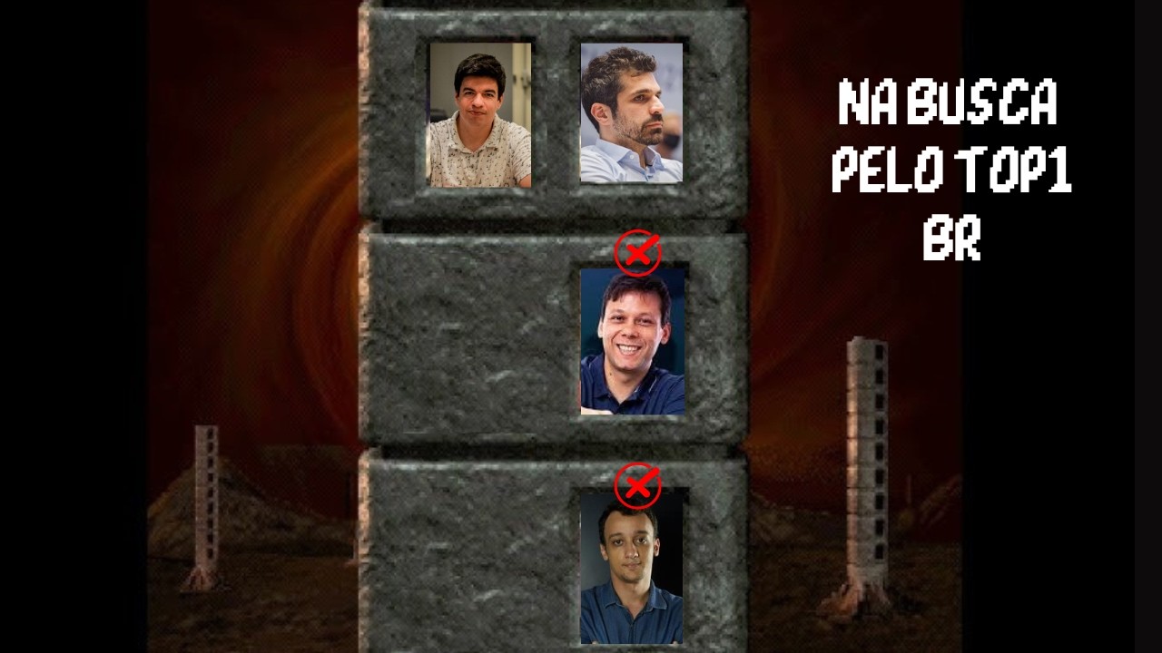 Vocês pediram, e enfrentei o GM Krikor! NA BRIGA pelo Top 1 BR Rápido #27