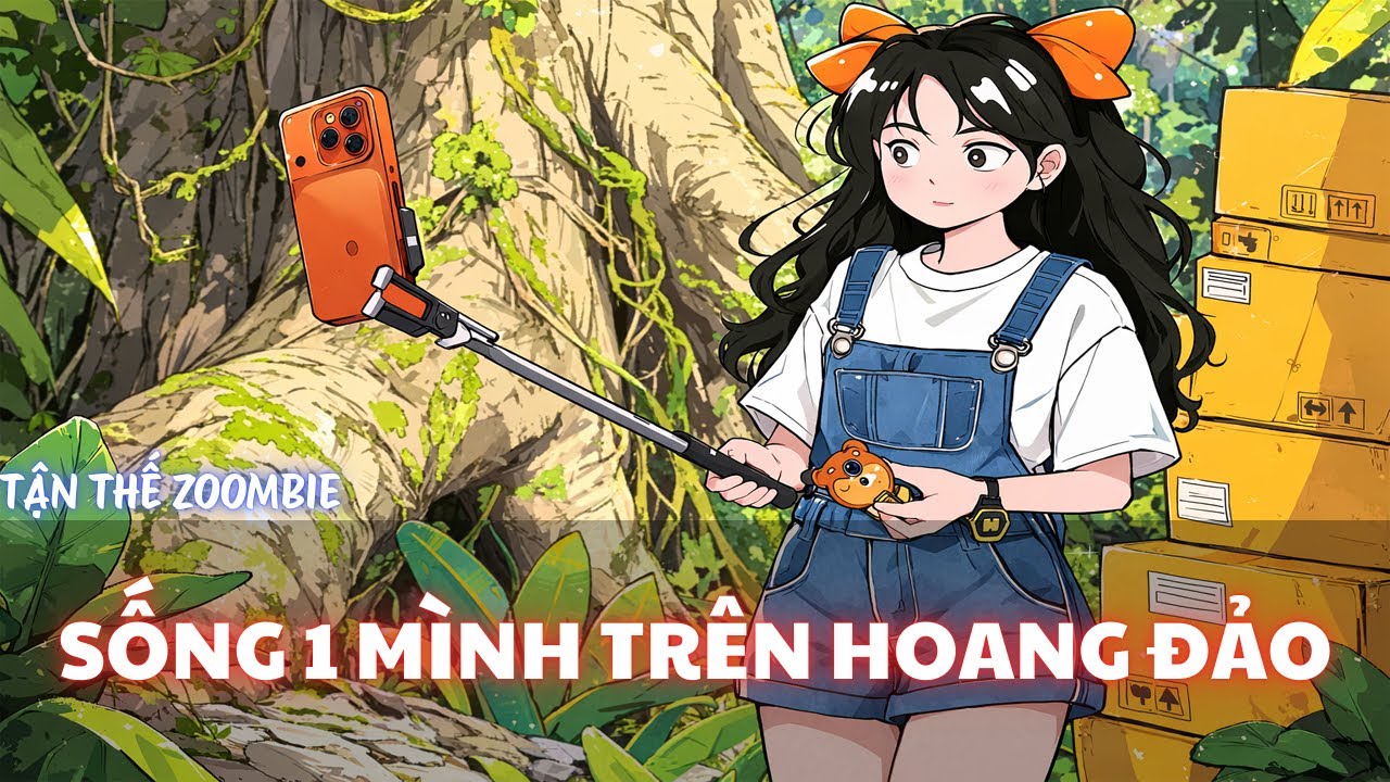 (Full version) Tôi Sống Một Mình Trên Hoang Đảo Tránh Tận Thế Zombie - Tiểu Miêu RV 