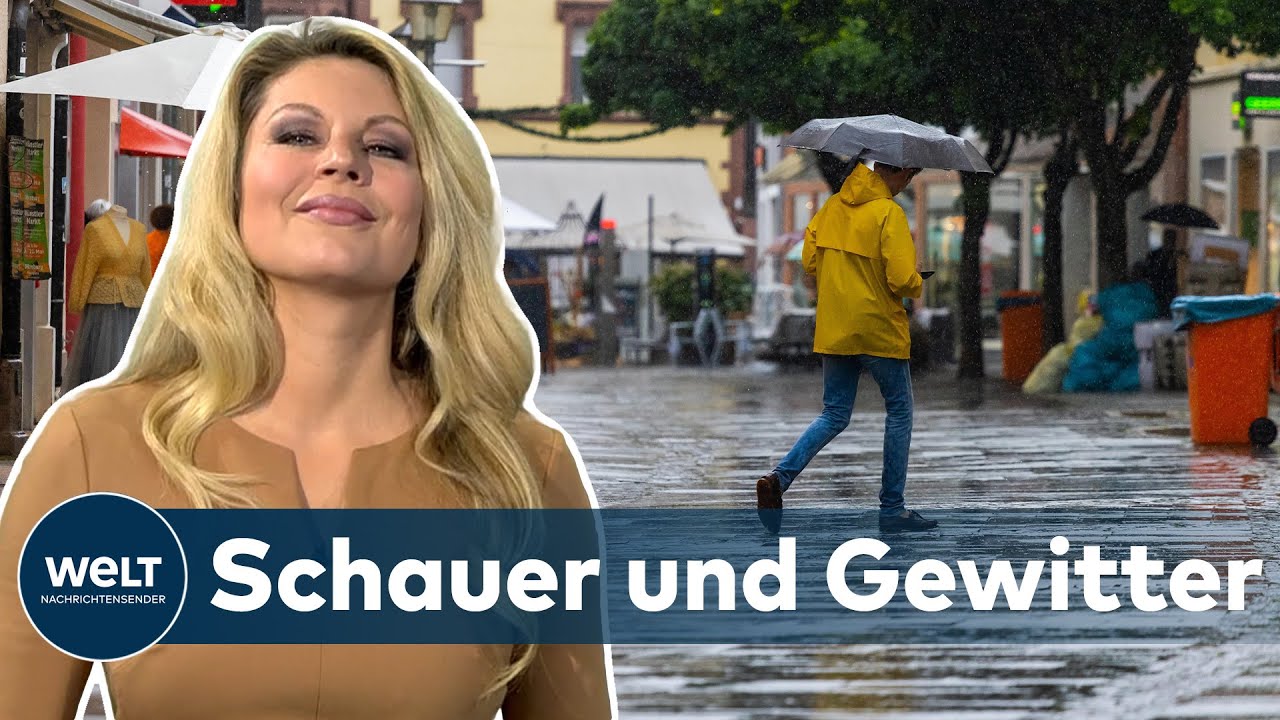 WELT WETTER am 17. Mai 2022: Schauer und Gewitter - Norden und Süden bekommen Sonne