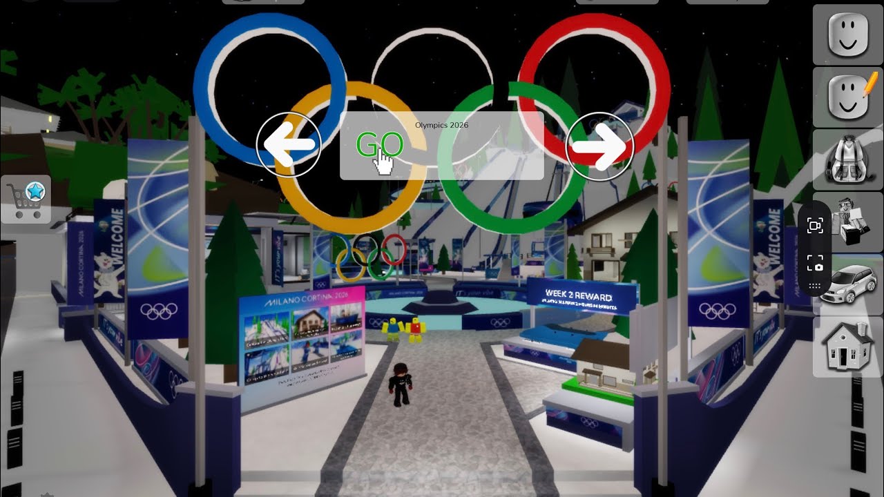 I WENT TO THE 2026   OLYMPICS! (BROOKHAVEN VIDEO!)