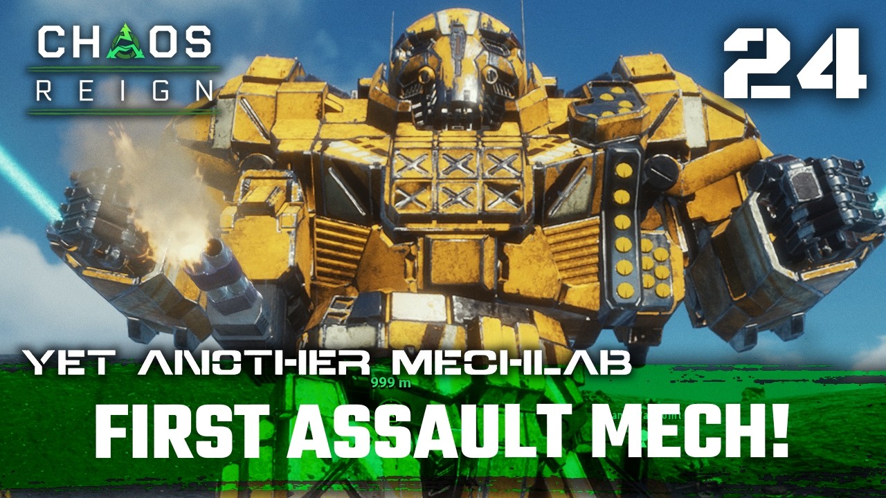 My First Assault Mech Is an ATLAS | MW 5: Mercenaries YAML 24