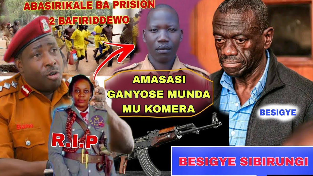 Kitalo! Ewa Dr.Besigye Sibirungi,Amasasi Ganyose Mu Komera,3 Gabatidewo Ne Mukazi Wa OC Tasimatuse 