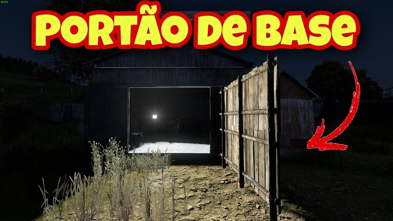 Como fazer portão de base DayZ