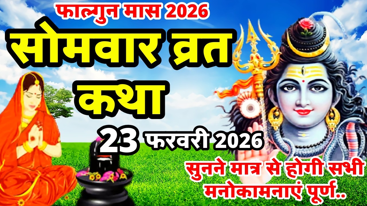 Somvar Vrat Katha | सोमवार व्रत कथा | Somvar Ki vrat Katha | Somvar Vrat