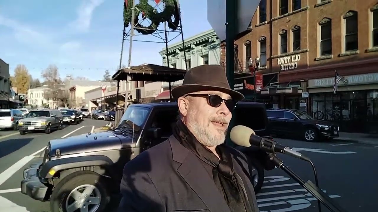 Raw and unedited - Live in Placerville! #christmas  #singing #placerville #