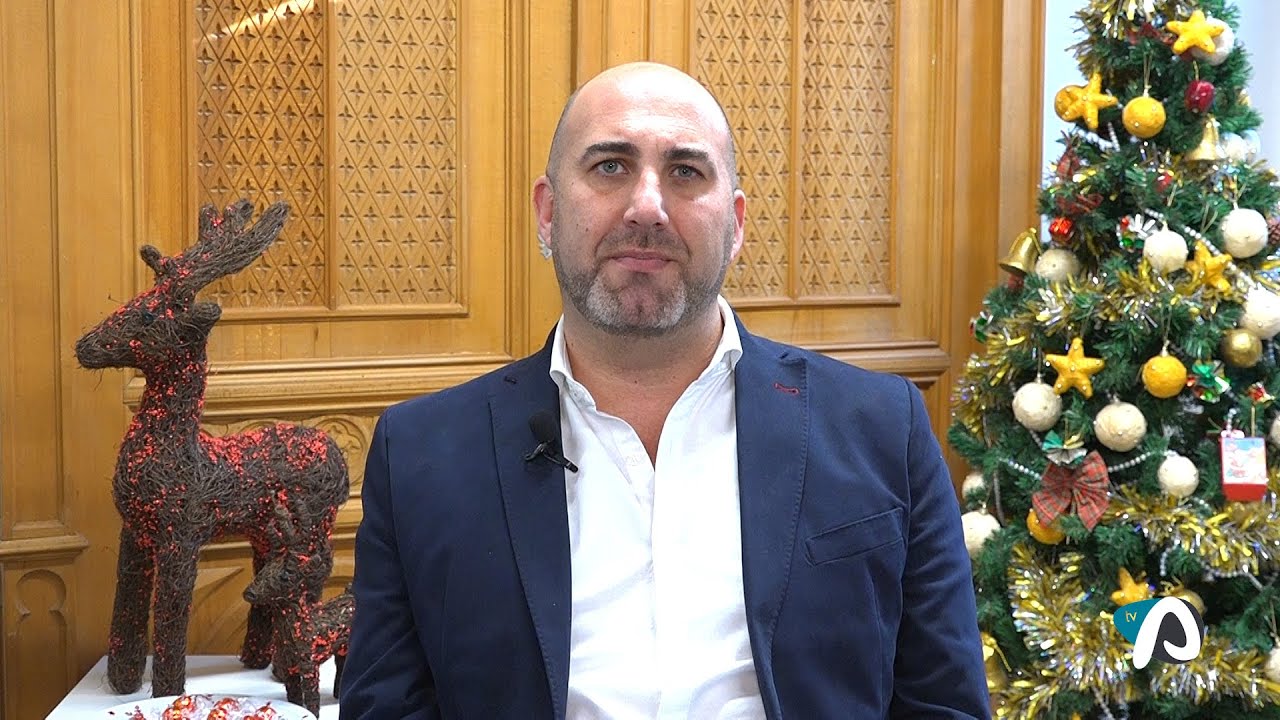 Jesús López, Alcalde de Castalla, desitja Bon Nadal