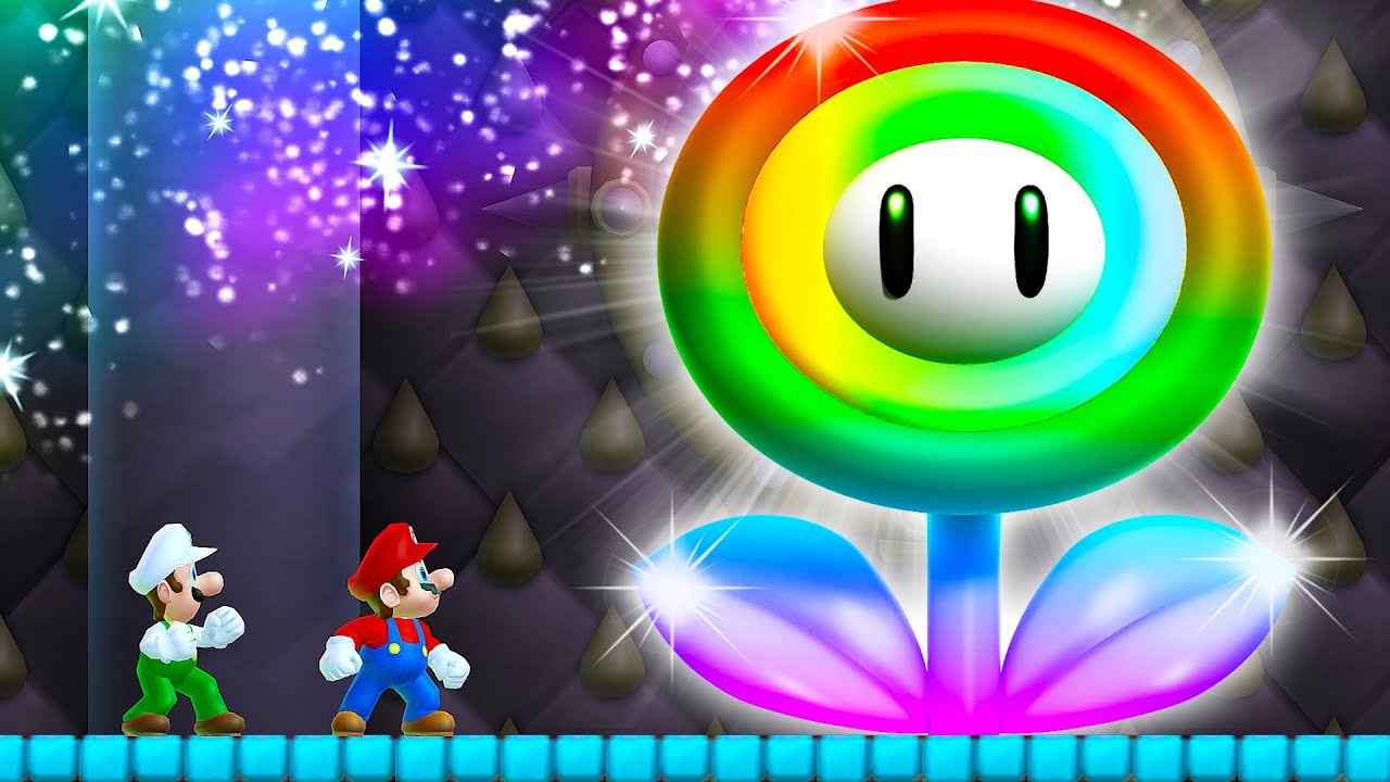 New Super Mario Bros. Wii: Find That Princess - 2 Player Co-Op Walkthrough #07