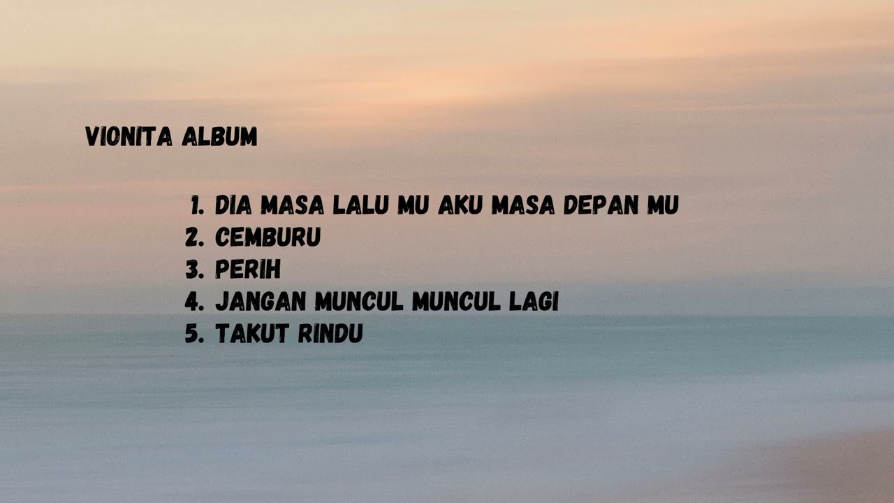 playlist VIONITA FULL ALBUM