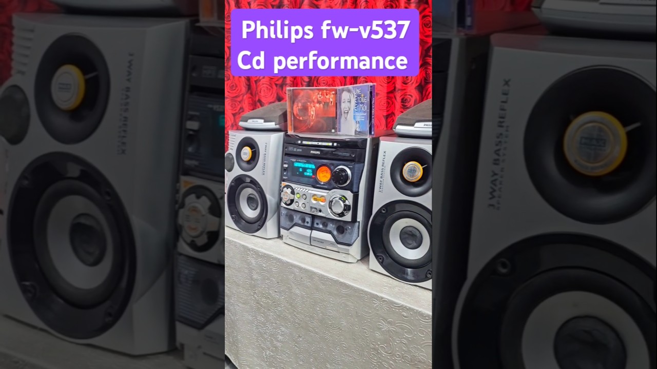 Philips fw-v537 Holland 🇳🇱 made music system.  #antiqueshop #hifi