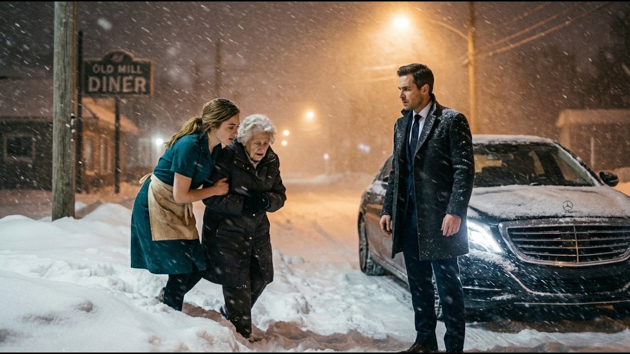 She shelters an old woman in a snowstorm — next day, a millionaire appears and changes everything...