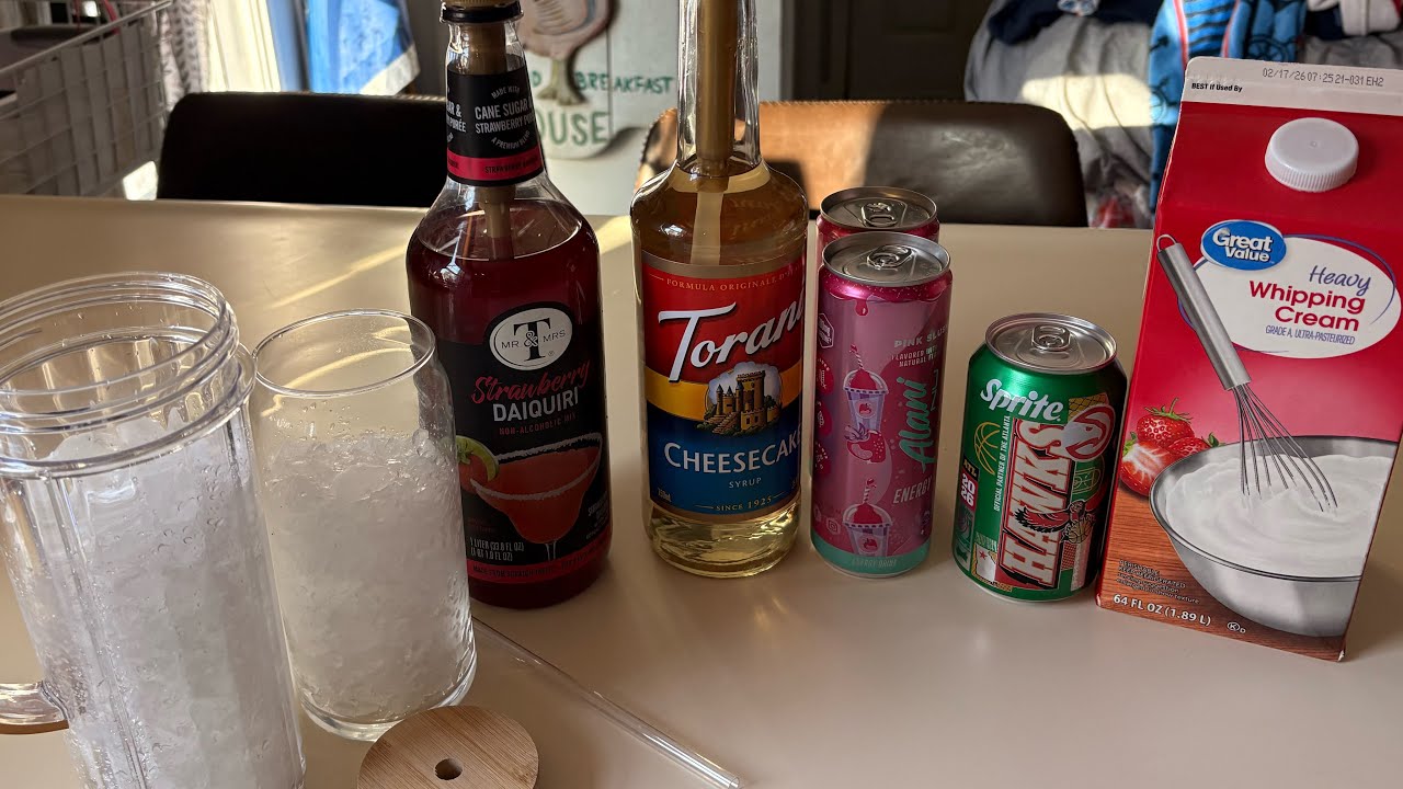 Let’s make a Strawberry cheesecake mixed Alani!!!