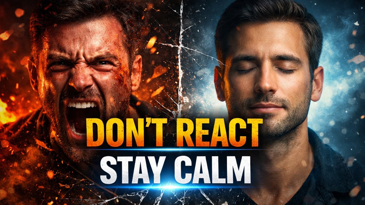 1.The Power of Not Reacting | Stop Getting Angry | A Life-Changing Motivational Story2.Stop Reacting