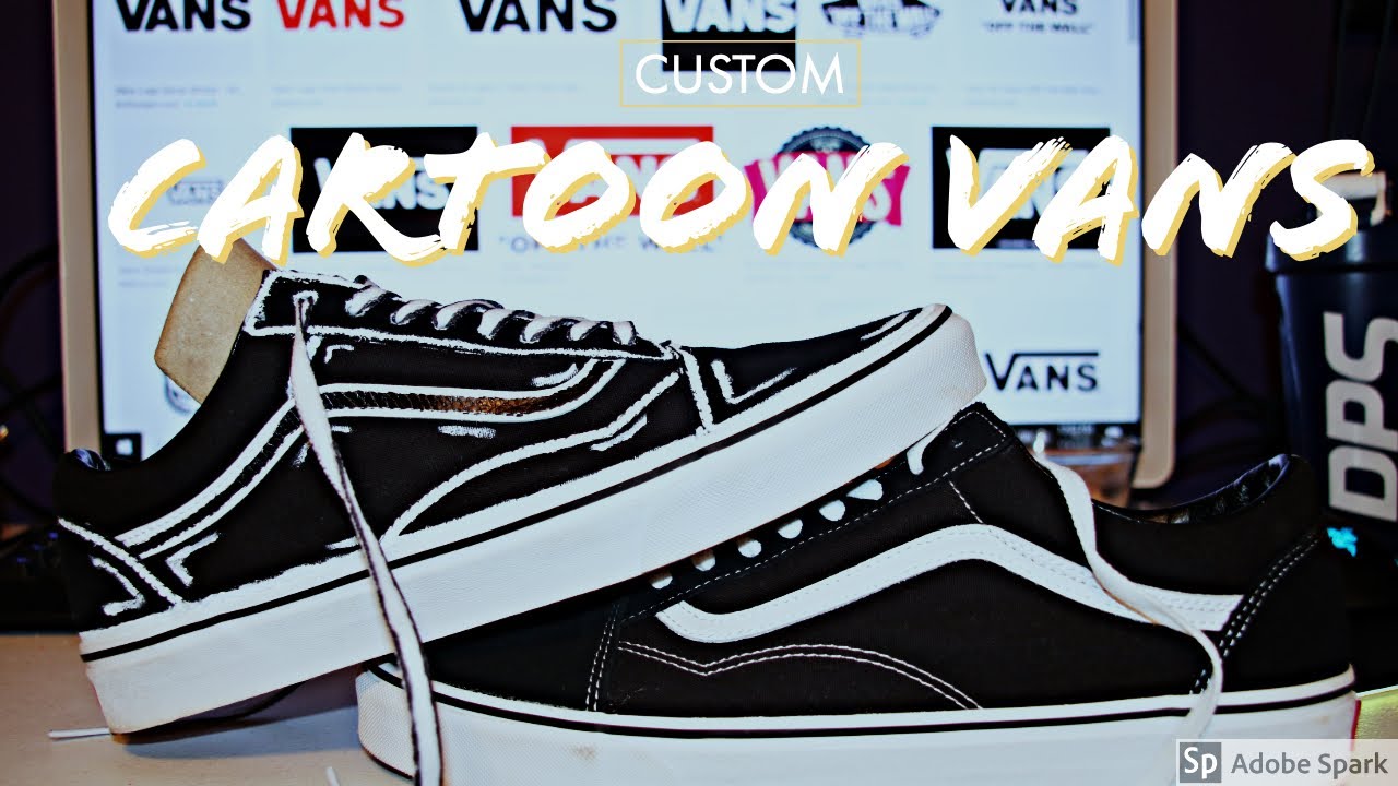 Custom Cartoon Vans