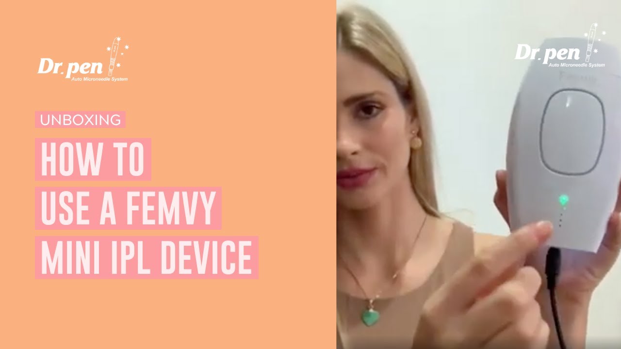 Unboxing and How to use Femvy Mini IPL Device