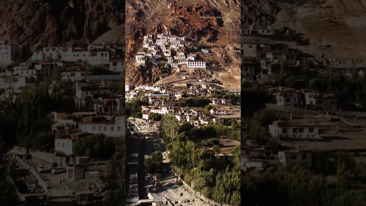 Karsha Monastery #ladakh #adventure #kargil #kashmir #india #gopro #leh #dji #himalayas #sony