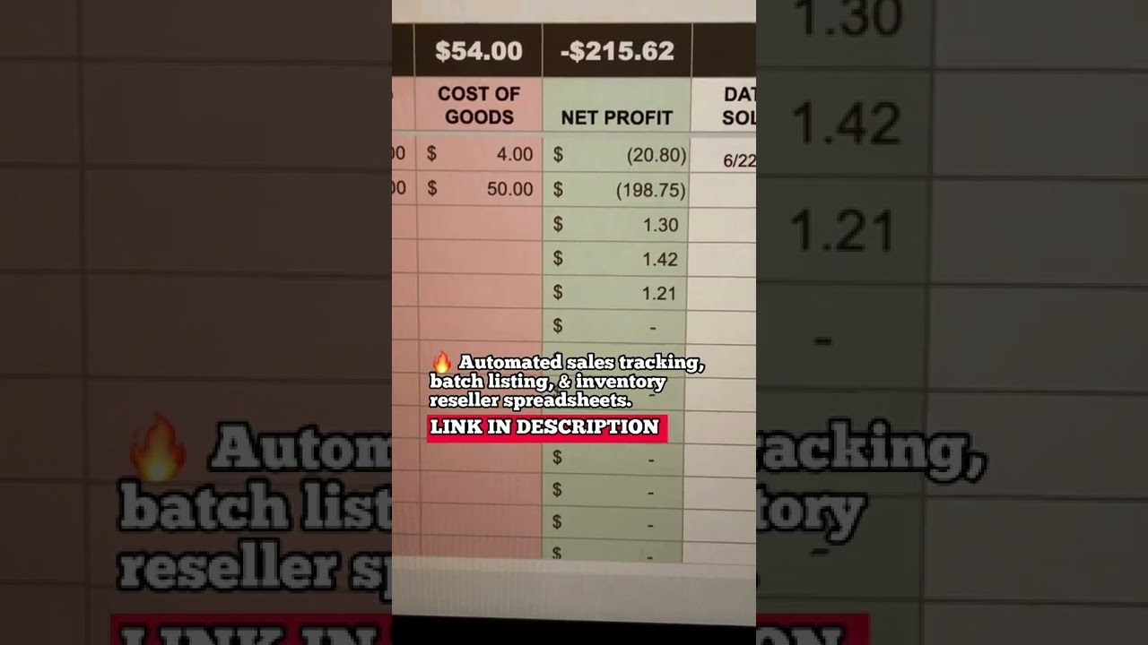 🔥 RESELLER SPREADSHEETS