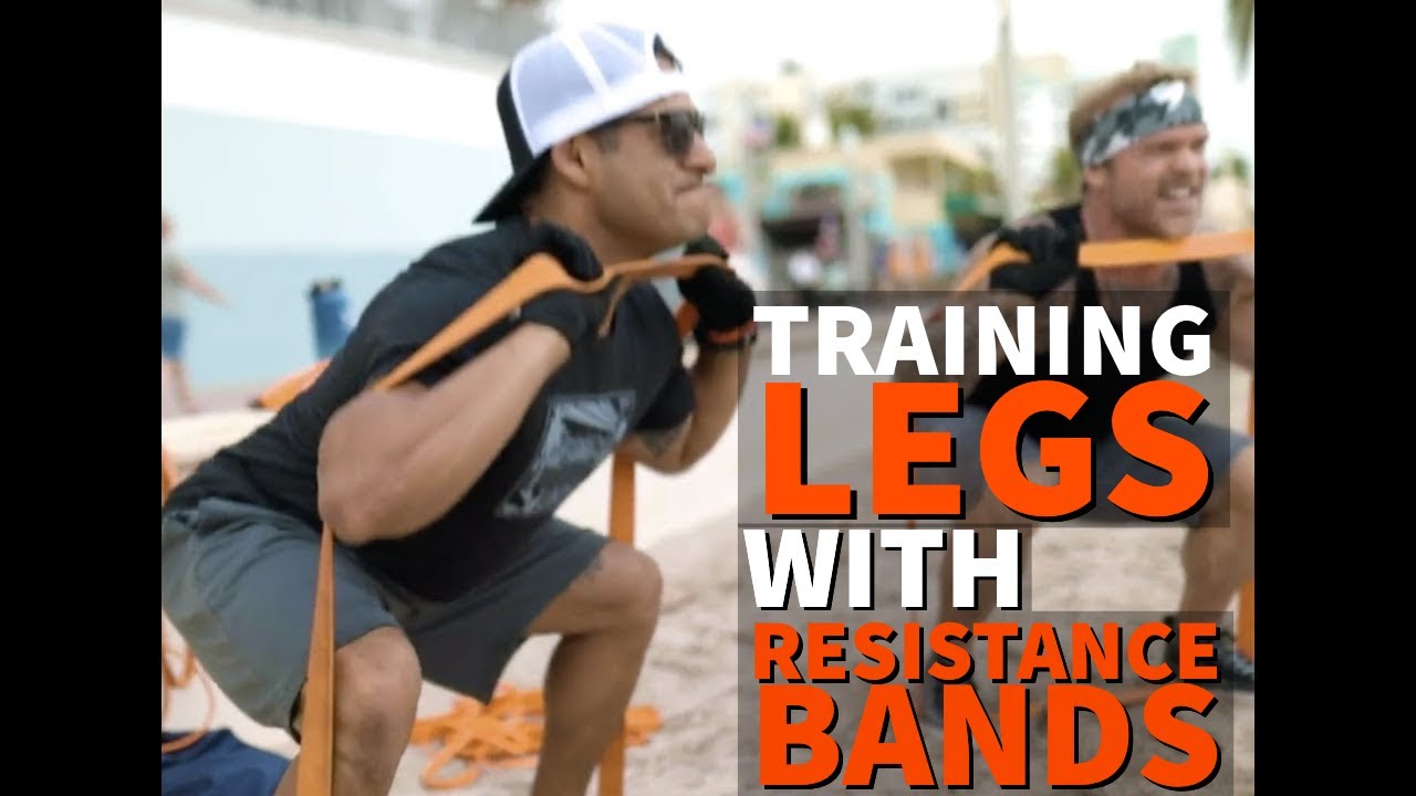 Build BIGGER LEGS with RESISTANCE BANDS