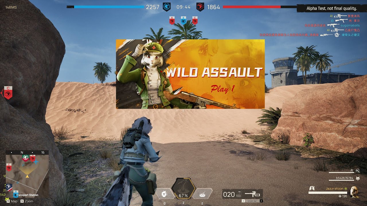 Wild Assault Open Alpha Gameplay 1