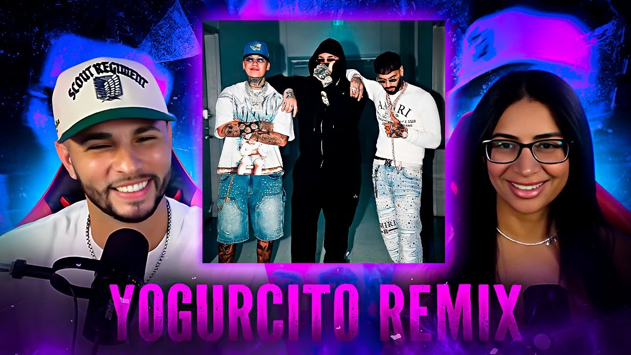 YOGURCITO REMIX  BLESSD ❌ ANUEL AA ❌ YAN BLOCK ❌ LUAR LA L ❌ ROA ❌ KRIS R (Reaccion)