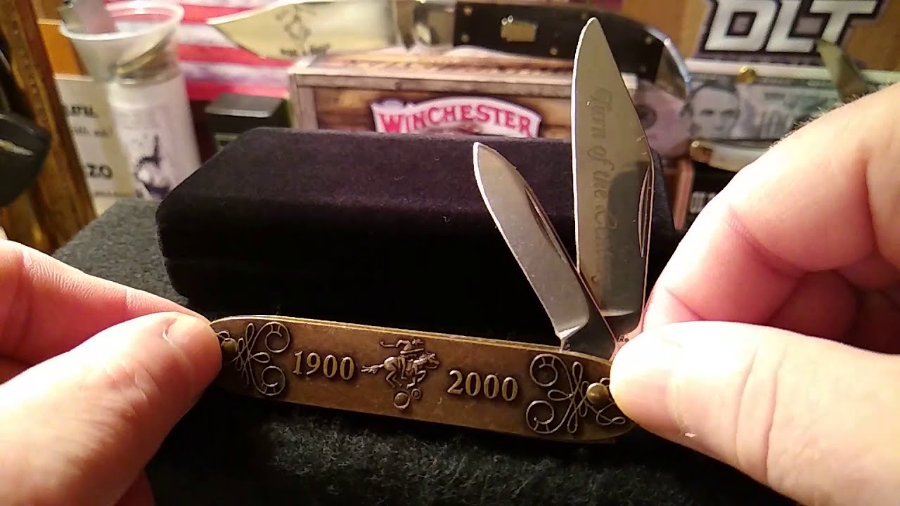 Remington & Winchester Brass Handle Knives