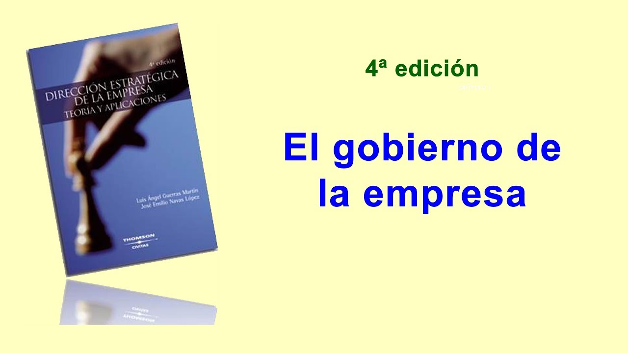El gobierno de la empresa
