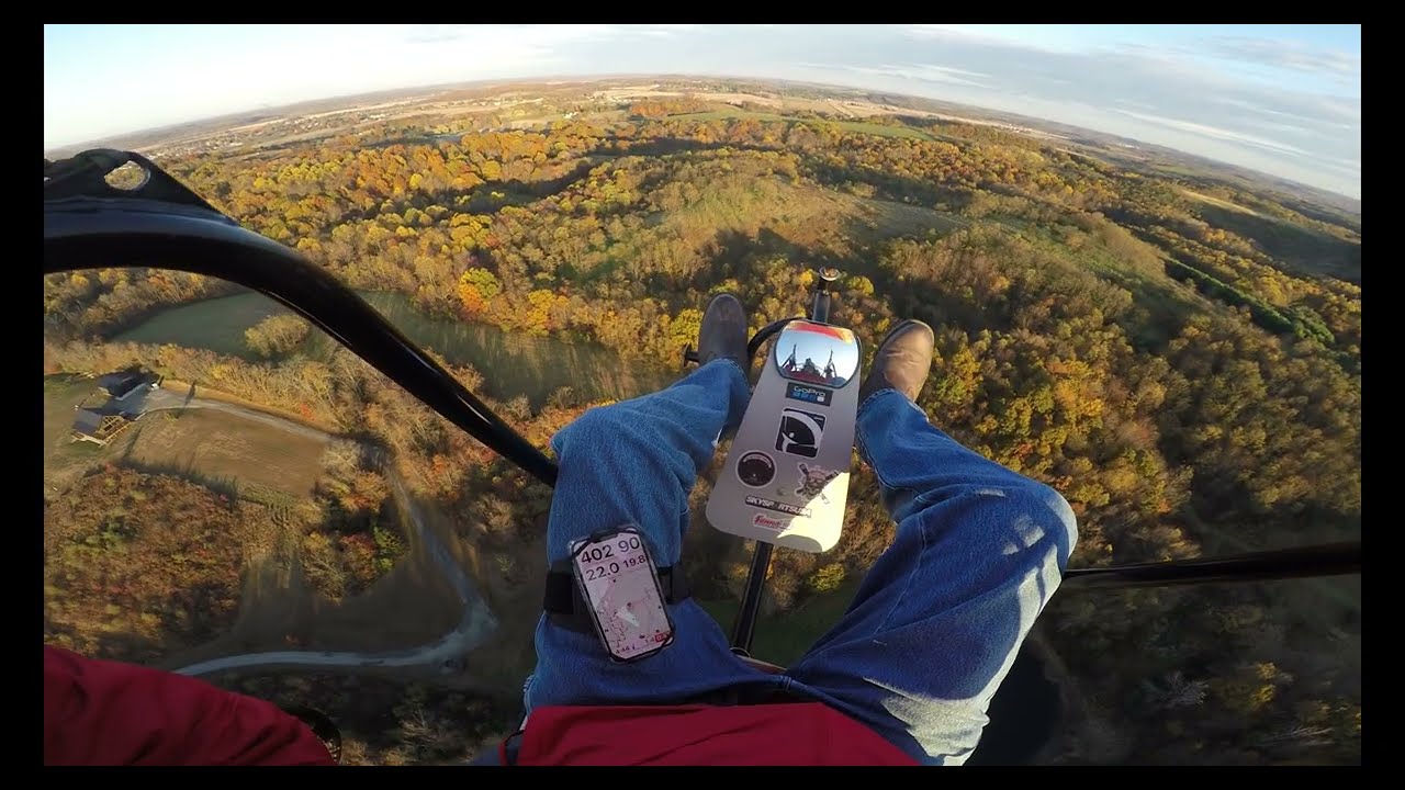 Part II of the Last Flight of 2025 - Cold Weather and Snow Arrives - Ohio Paramotor Trike Adventures
