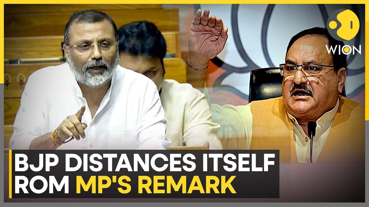 BJP Distances Itself From Nishikant Dubey & Dinesh Sharma&rsquo;s Remarks On CJI, Judiciary | WION