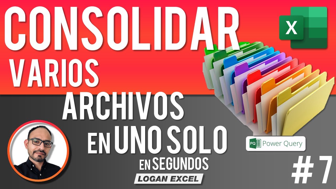 🤯 Como Consolidar Archivos en uno solo en Excel con Power Query y en segundos, Unir archivos Excel