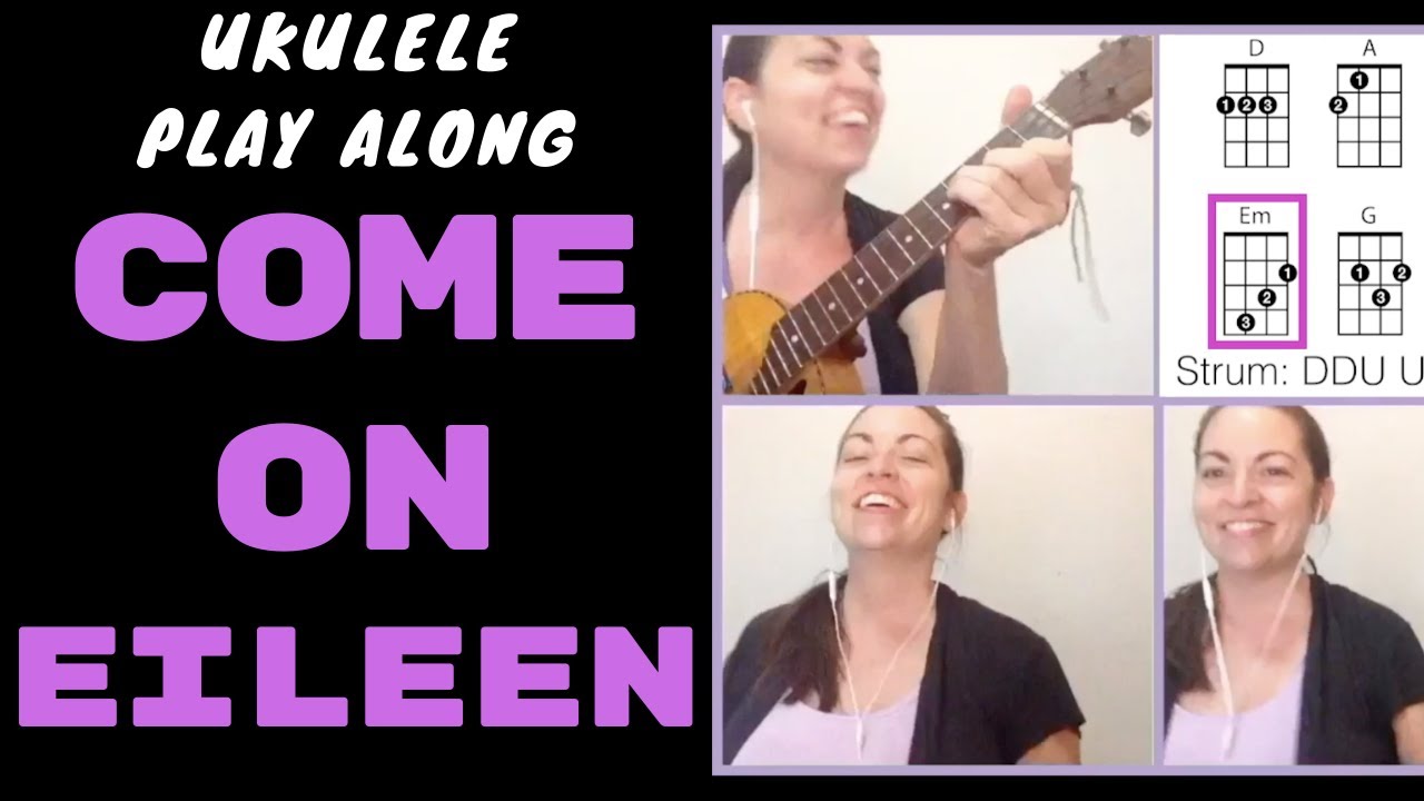 COME ON EILEEN - UKULELE PLAY ALONG /80s LESSON - DEXY'S MIDNIGHT RUNNERS