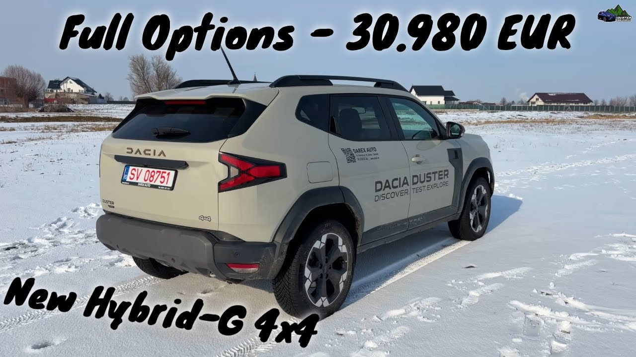 2026 Dacia Duster Hybrid-G 150 4x4 Extreme In-Depth Walkaround Review