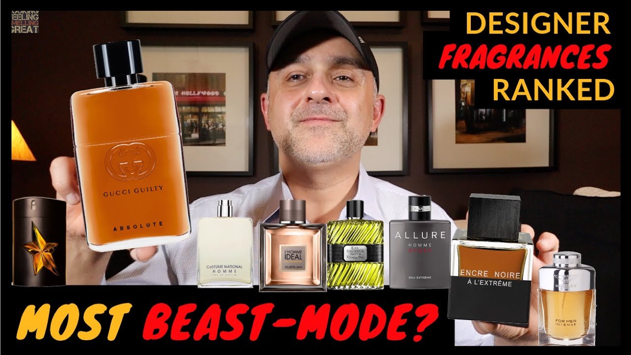 25 Designer Fragrances Ranked From Least Beast-Mode to Most Beast-Mode 🏋🏼‍♂️🏋🏼‍♂️🏋🏼‍♂️