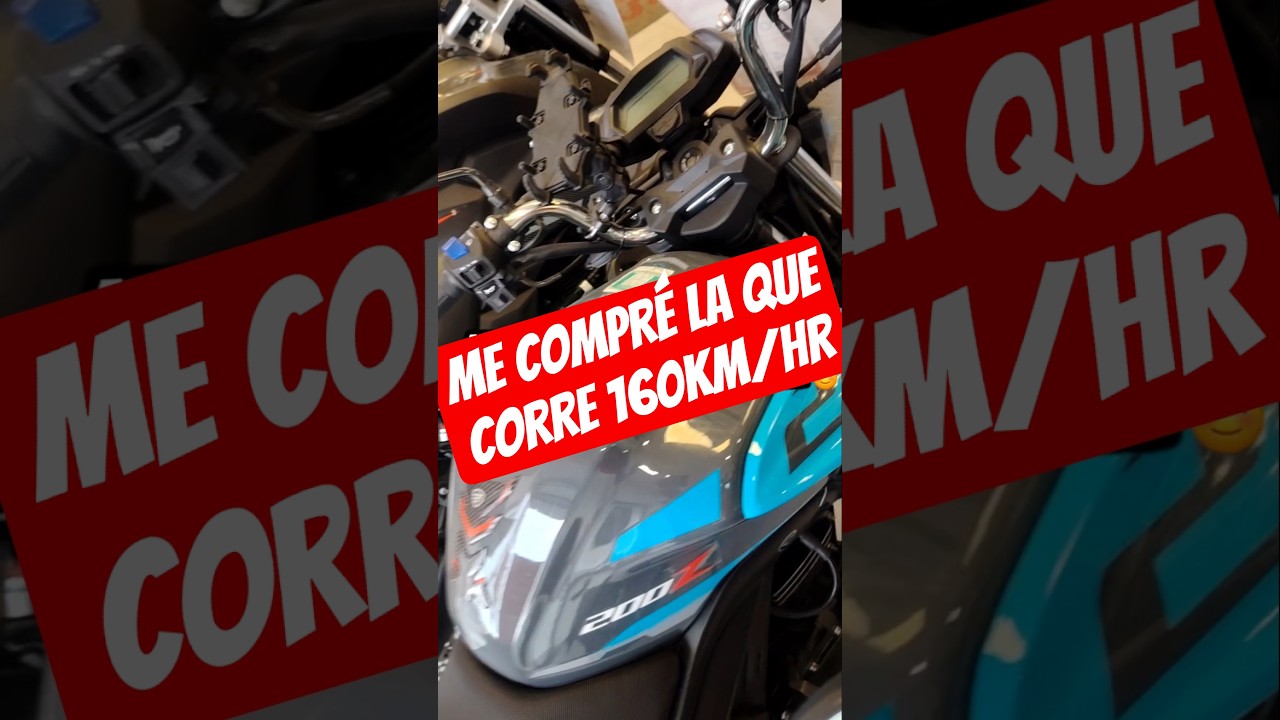 Me compré esta Itálika 200Z y me dijo el vendedor que levanta 160Km/Hr 