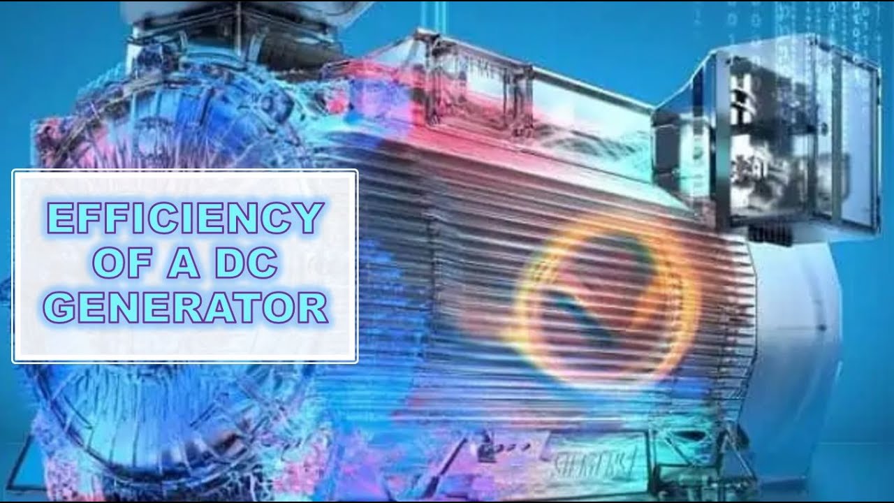 EFFICIENCY OF A DC GENERATOR