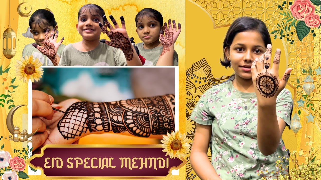 Eid Special Mehndi | മെഹന്ദി ഇടാൻ പുതിയ ആളെ കൊണ്ടുവന്നു