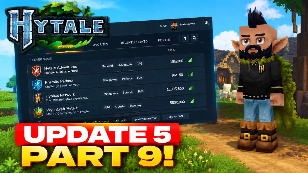 Hytale Update 5 Part 9 Is Here! (Final Part)
