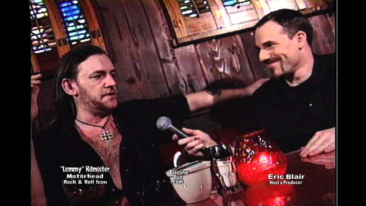 Motörhead's Lemmy talks w Eric Blair 1998