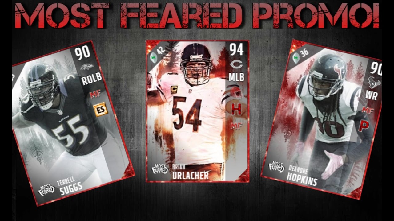 Madden 17 Ultimate Team Most Feared Promo and Football Outsiders!!