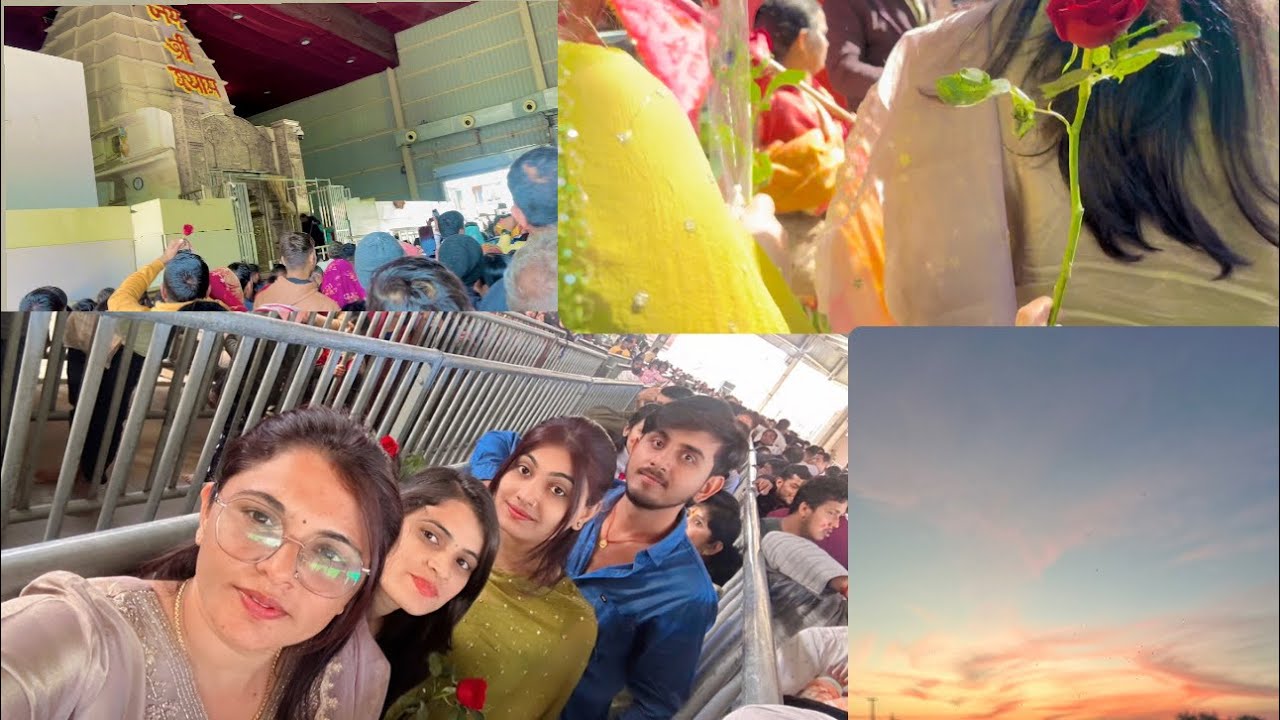 First Time Gaye Ham Khatu Shyam Ji😊 Shyam Ji Ke Darshan Karke Sukoon Mil Gaya🙏🥰❤️