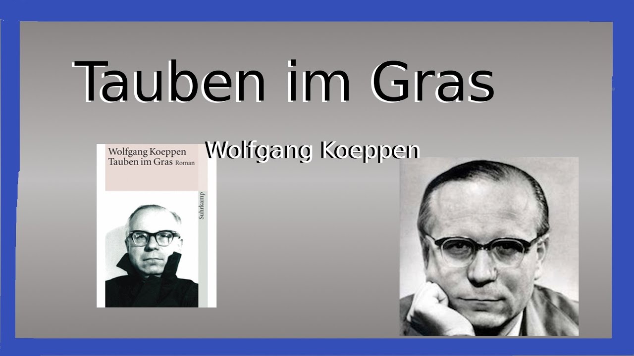 TAUBEN IM GRAS - 5 Fakten - [Wolfgang Koeppen] Abitur