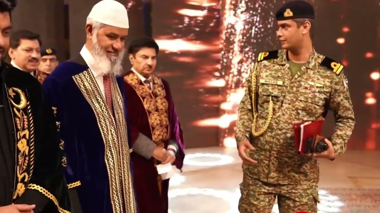 Dr zakir naik Madelist awad Governor Sindh - Dr zakir naik Biggest Entry In Karachi | Dr zakir naik