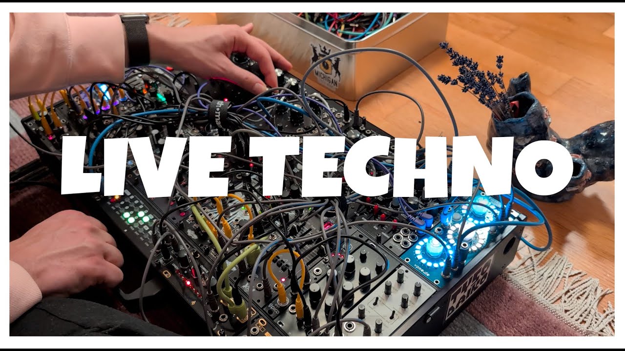 LIVE | Modular Synthesizer Techno | EURORACK PERFORMANCE