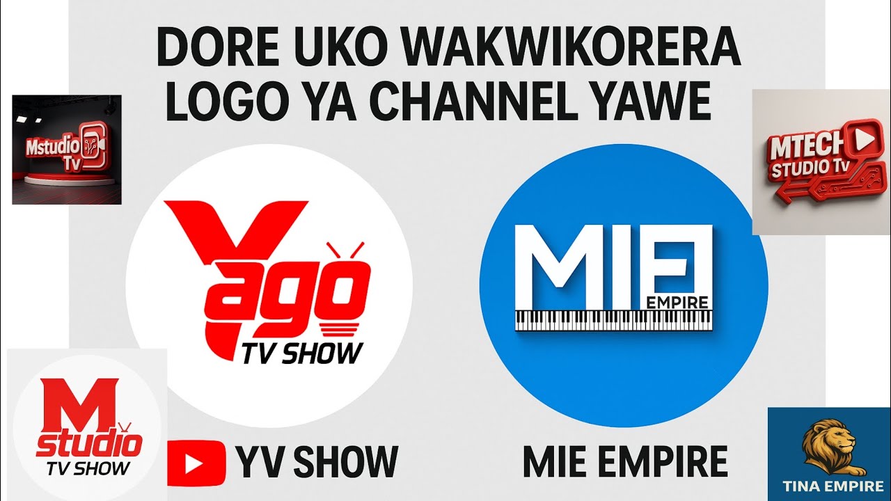Ntukeneye Computer! Dore Uko Wakwikorera Logo ya YouTube ukoresheje Telephone gusa