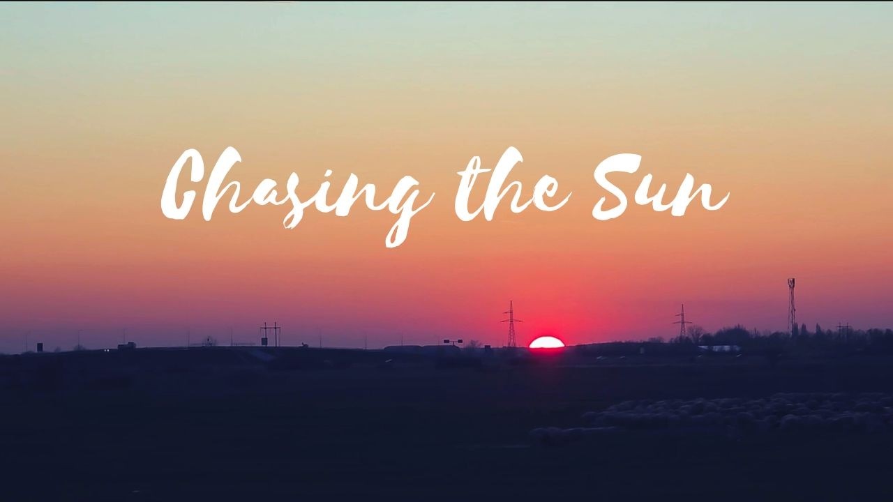 Chasing a Giant Red Sunset | Road Trip Magic