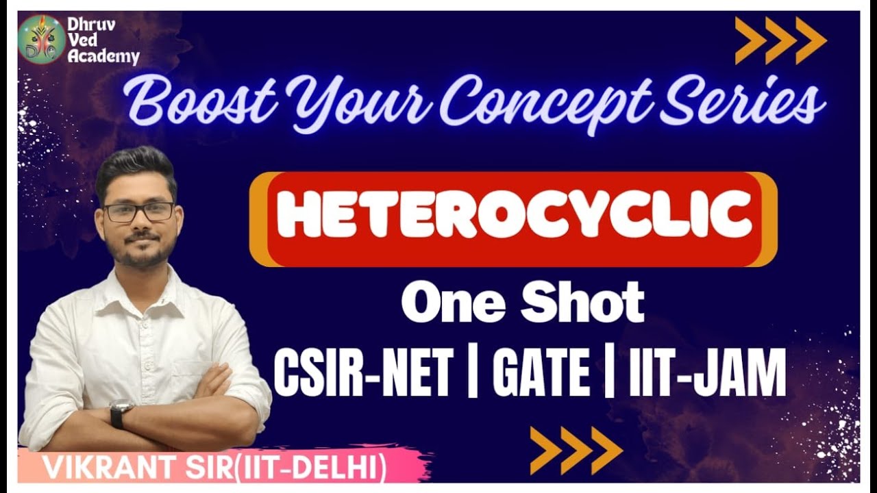 BYC SERIES | HETEROCYCLIC COMPOUND | ONE SHOT REVISION | CSIR-NET | GATE | IIT-JAM