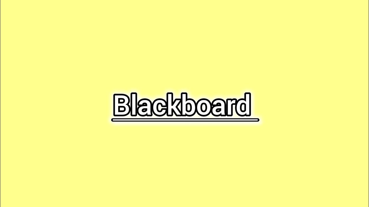 Short Essay On Blackboard | Short Paragraph On Blackboard | Blackboard | 