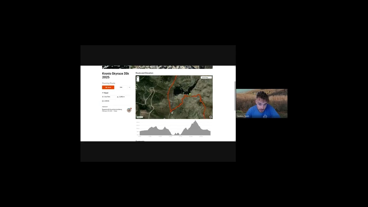 Τεχνική ενημέρωση Kronio trail Skyrace 2025