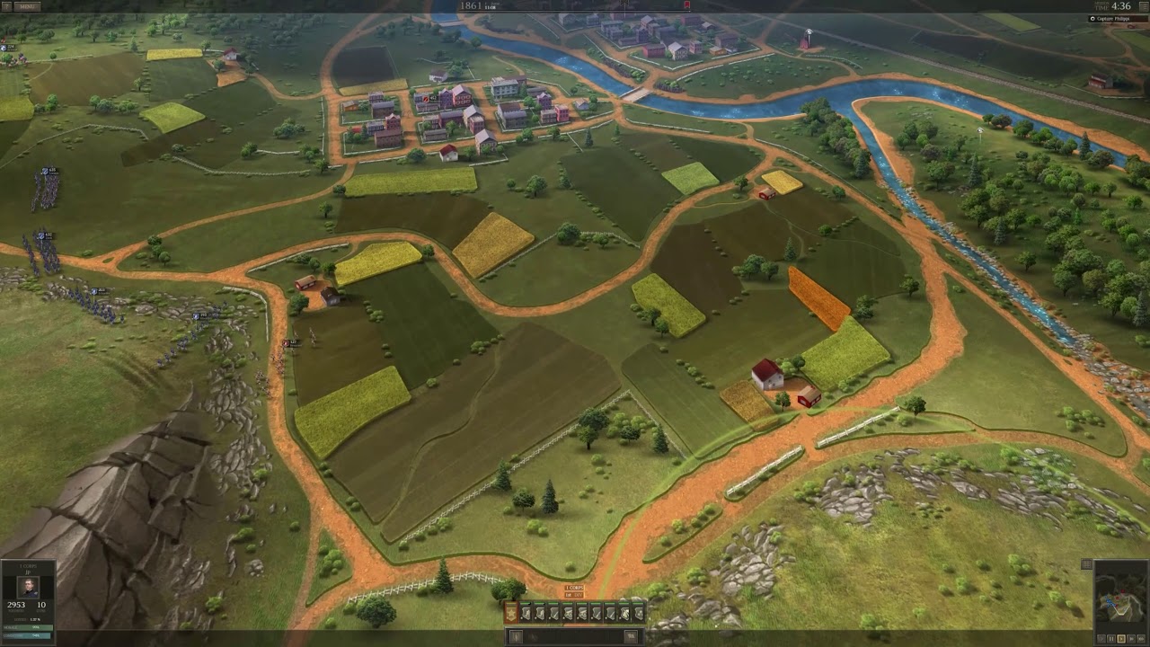 Ultimate General Civil War Game play